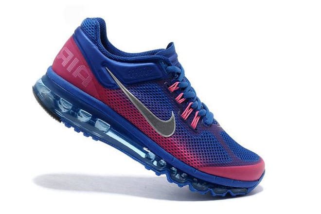 Air Max  2013 Gradient Blue-Pink Nike Womens Size Shoes