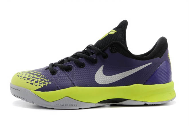 NBA Lakers Kobe Venomenon 4 Mens Footwear - Wolf Grey/Volt/Court Purple