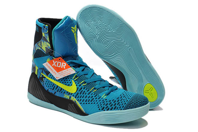 nike kobe 9 elite blu