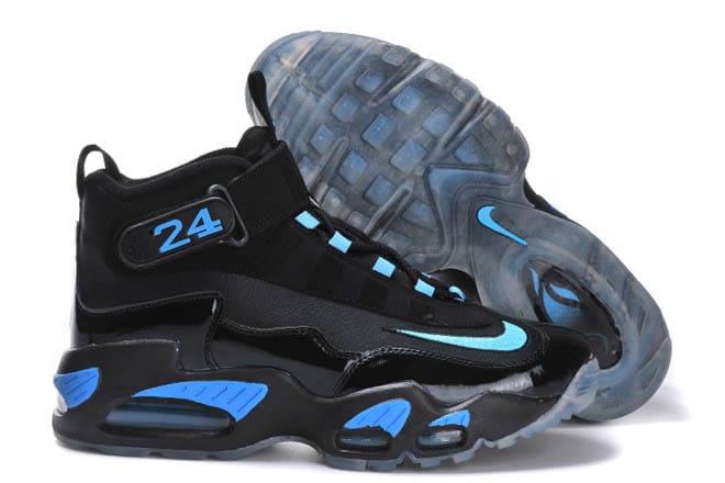 ken griffey jr shoes black and blue