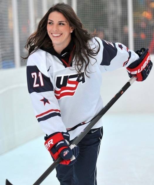 Picture Of Hilary Knight Ice Hockey