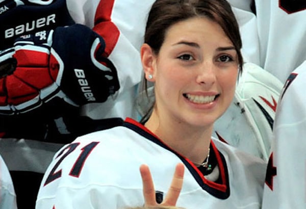 Picture Of Hilary Knight Ice Hockey