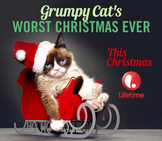 Grumpy Cat's Worst Christmas Ever