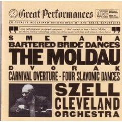 Smetana: The Moldau, Bartered Bride dances; Dvorak: Carnival Overture, 4 Slavonic dances