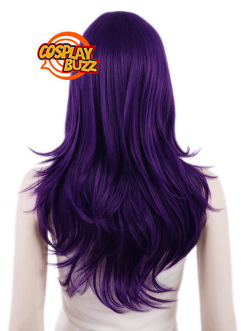 Tokyo Ghoul Tokyo Guru Rize Kamishiro Long Purple Anime Cosplay Wig PL