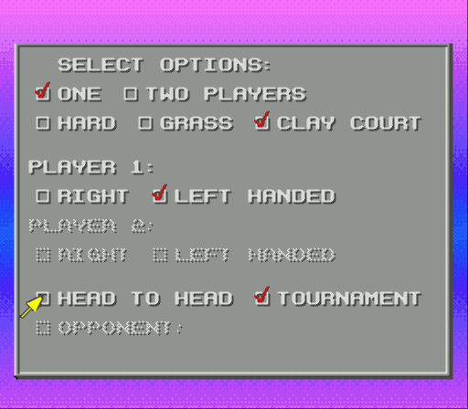 David Crane's Amazing Tennis