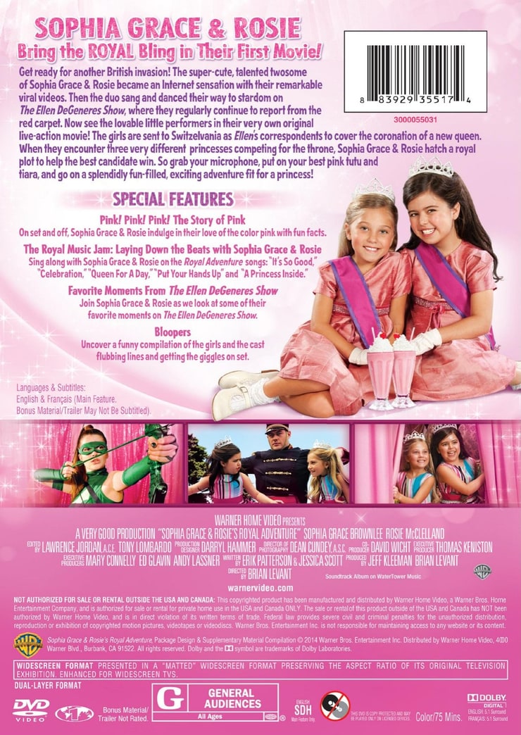 Sophia Grace & Rosie's Royal Adventure (2014)