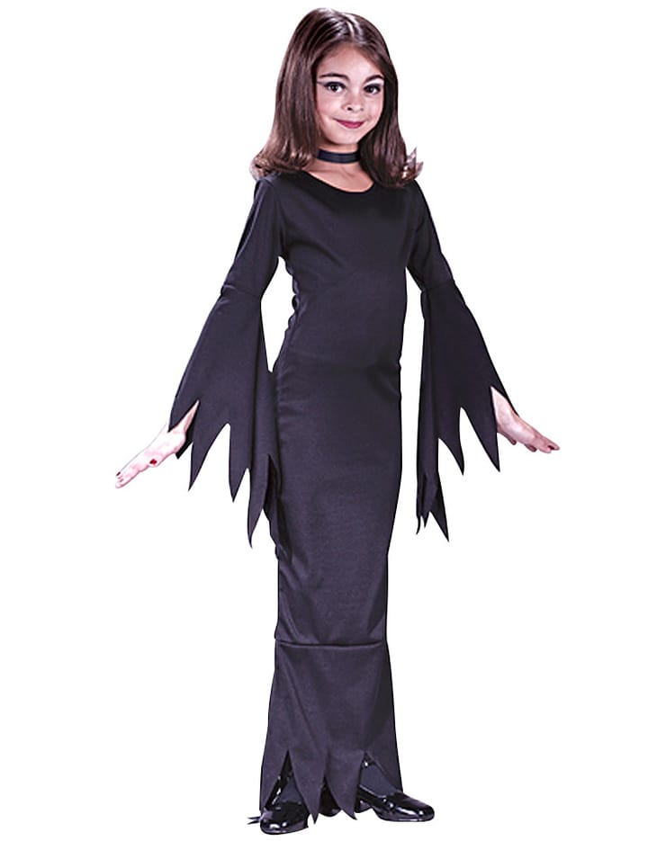 Morticia Child Costume