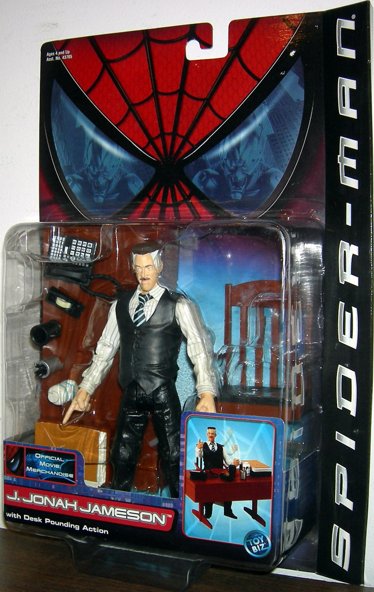 Spider-Man The Movie: J. Jonah Jameson Action Figure
