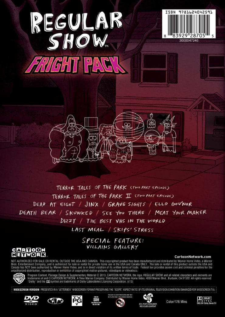 Regular Show - Fright Pack 4