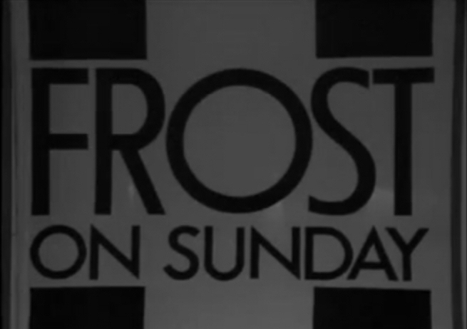 Frost on Sunday