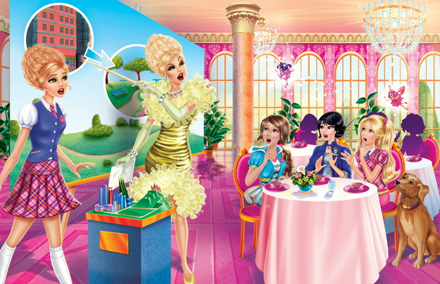 barbie princess charm school full