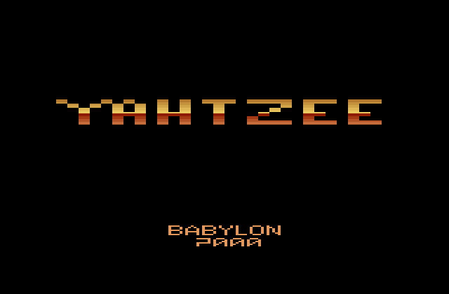 Yahtzee