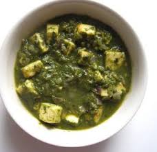 Palak paneer