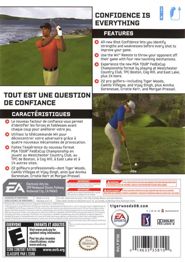 Tiger Woods PGA Tour 08