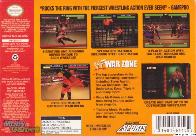 WWF War Zone