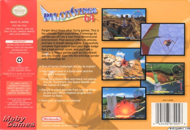 Pilotwings 64