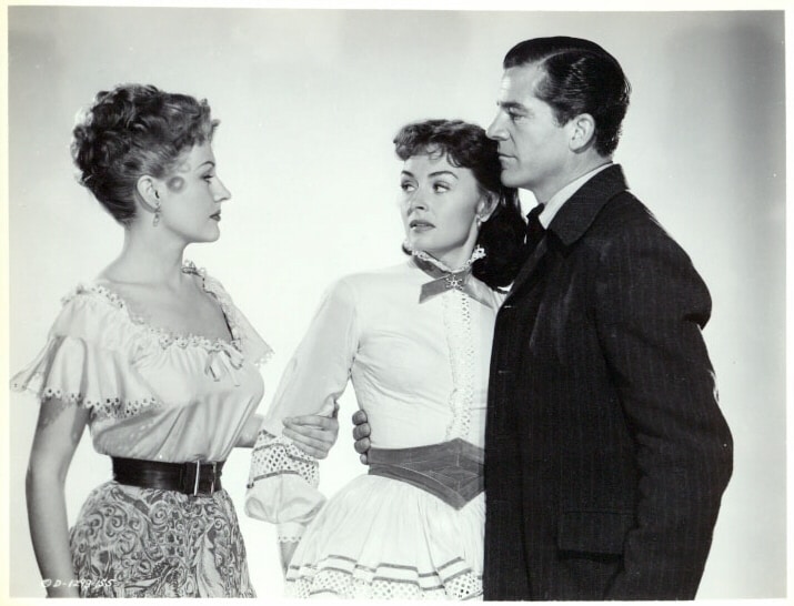 Dianne Foster, Donna Reed, Dana Andrews