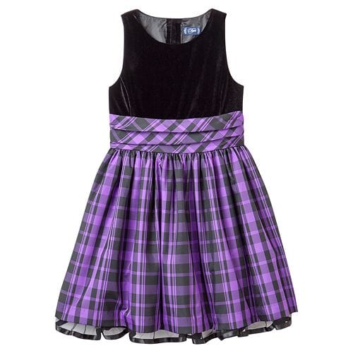 Chaps Plaid Dress - Girls 7-16