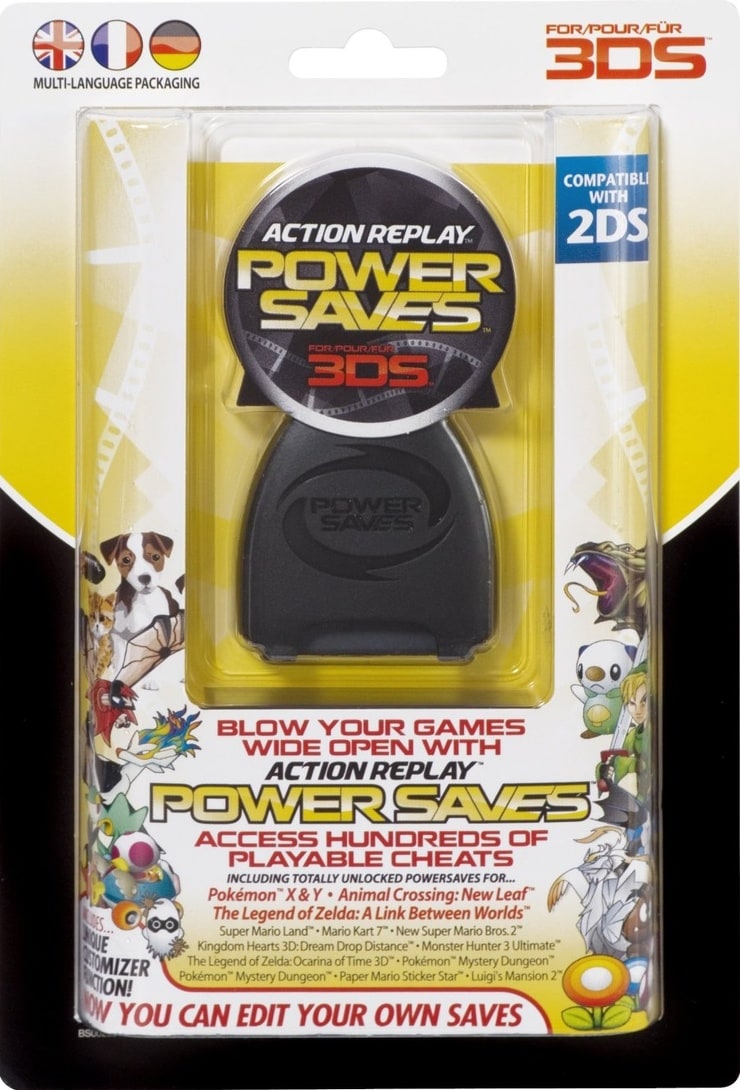 Picture Of Action Replay Powersaves Cheat Device For 3ds