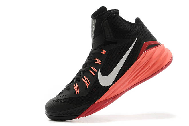 Cheap Offer Nike Hyperdunk 2014 Black/Wine Red Basketball Shoes