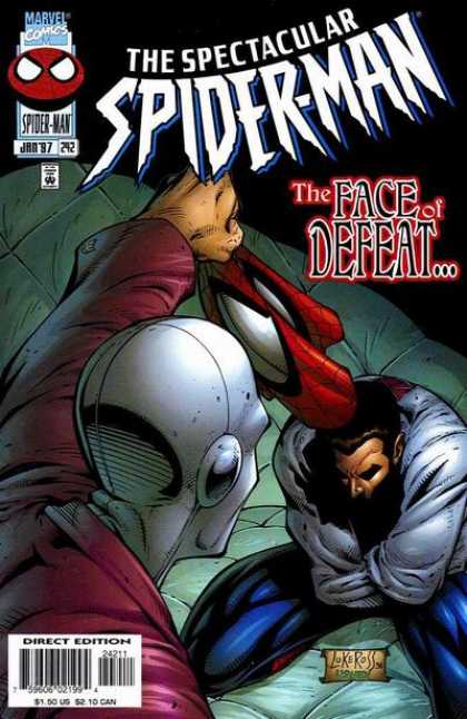The Spectacular Spider-Man #242 Vol. 1 Jan. 1997 (The Face of Defeat, Volume 1)