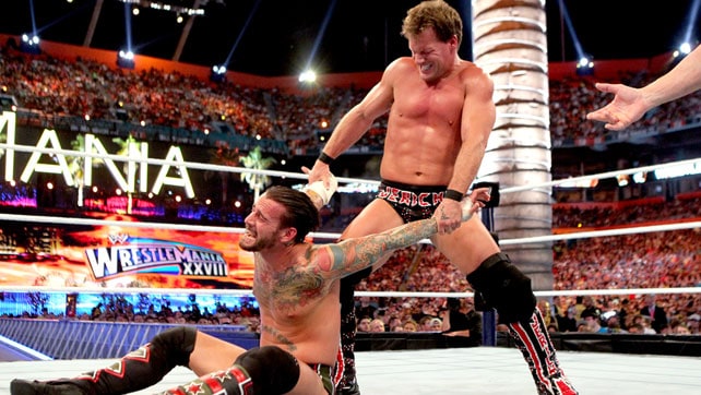 CM Punk vs. Chris Jericho (WWE, Wrestlemania 28)