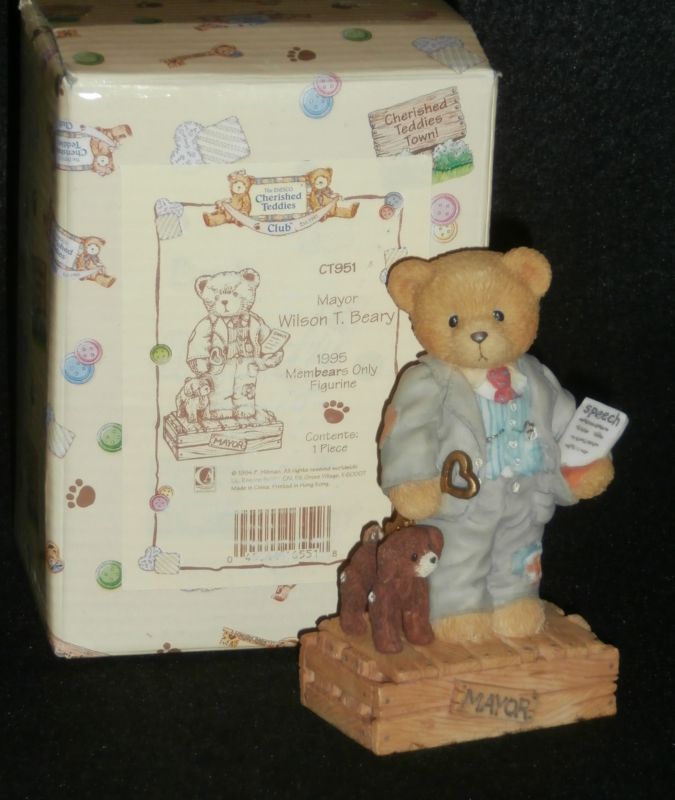 Cherished Teddies: Mayor Wilson T. Beary