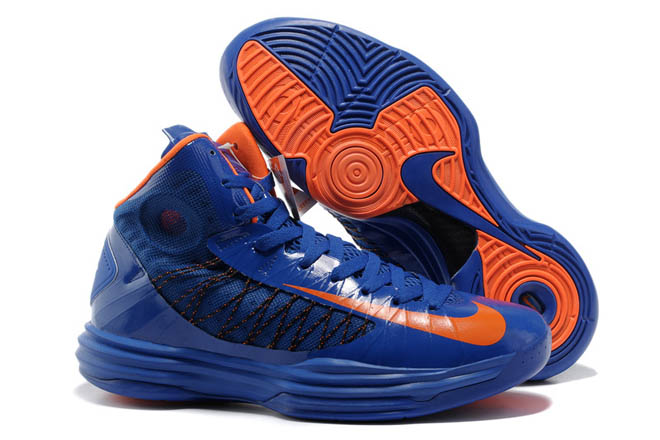 Women Nike Lunar Hyperdunk Game Royal Blue/Orange Sneaker