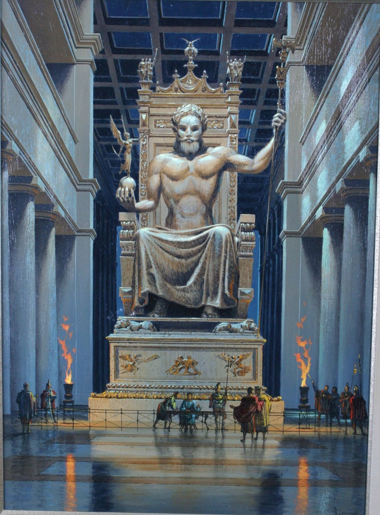 Statue of Zeus at Olympia