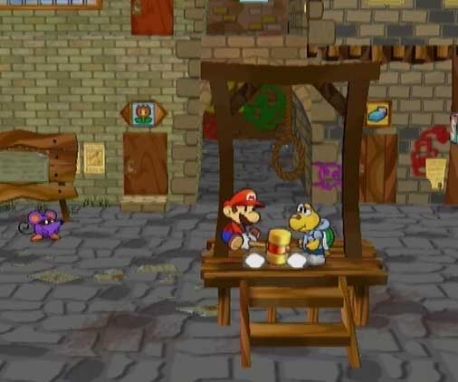 paper mario ttyd rom punies not appearing