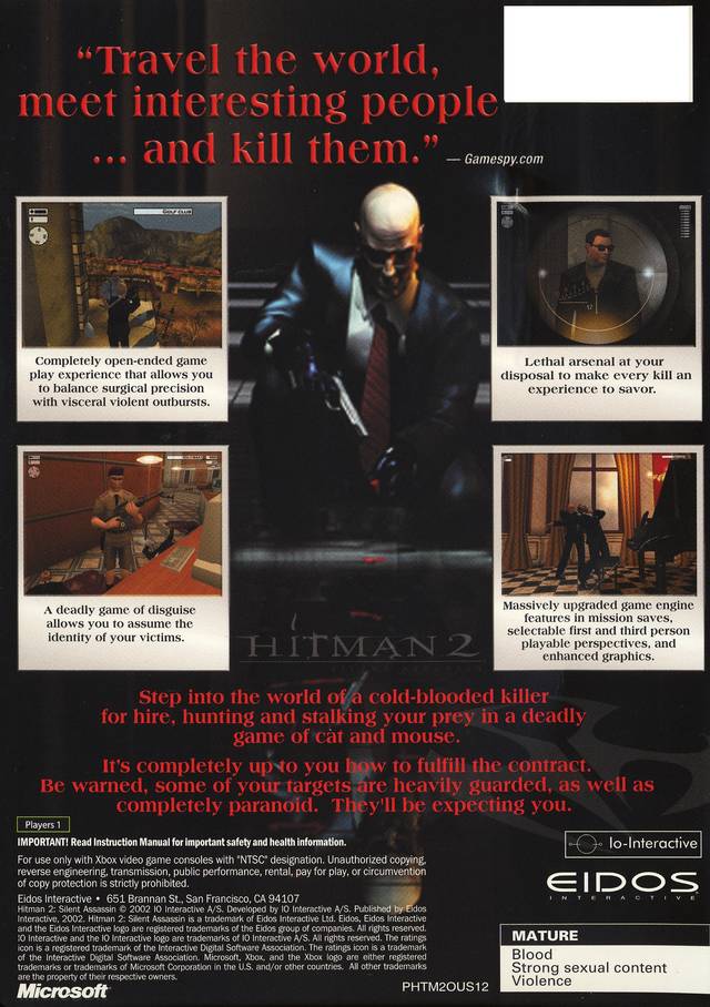 Hitman 2: Silent Assassin