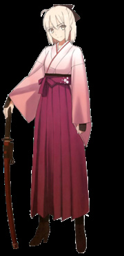 Saber Sakura (Okita Souji)