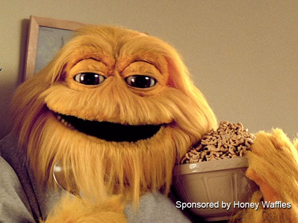 honey monster cuddly toy