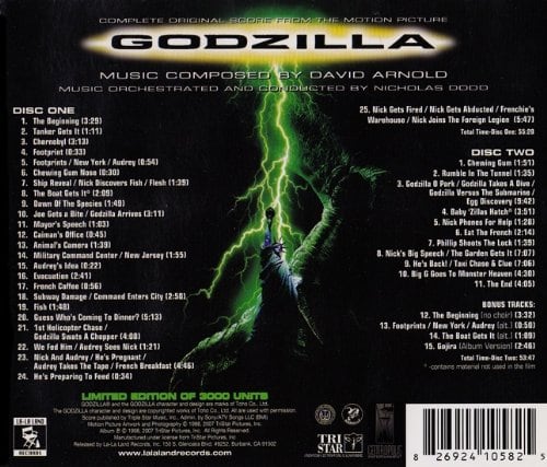 Godzilla Complete Original Score