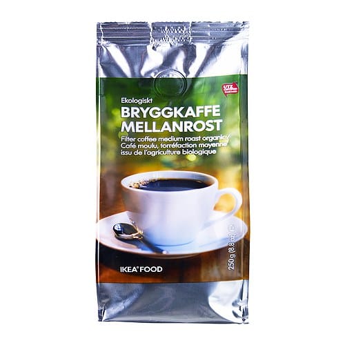 BRYGGKAFFE MELLANROST Ground coffee, medium roast by IKEA