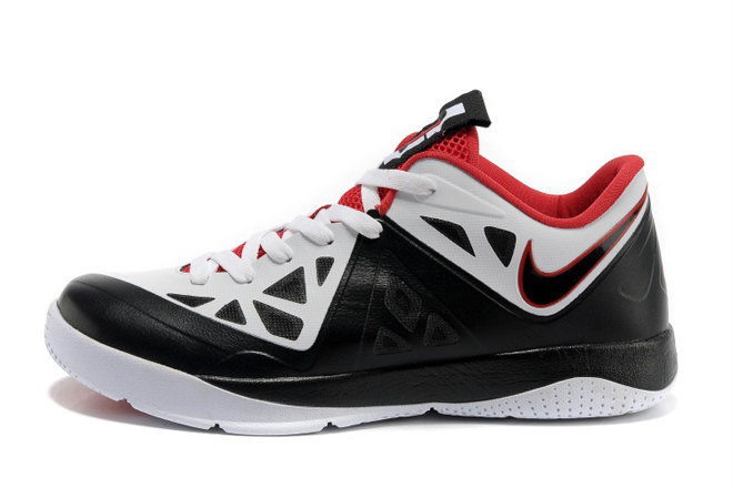 Nike Air LeBron ST II with Features White and Black and 
