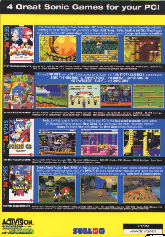 Sonic Action 4 Pack