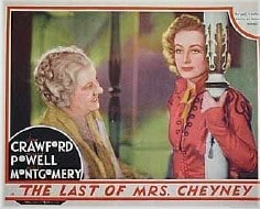 The Last of Mrs. Cheyney