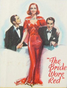 The Bride Wore Red
