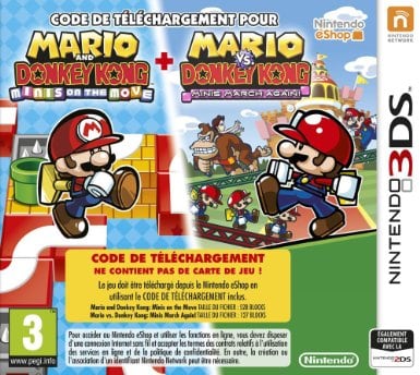Mario and Donkey Kong : minis on the move + Mario Vs. Donkey Kong : minis march again!