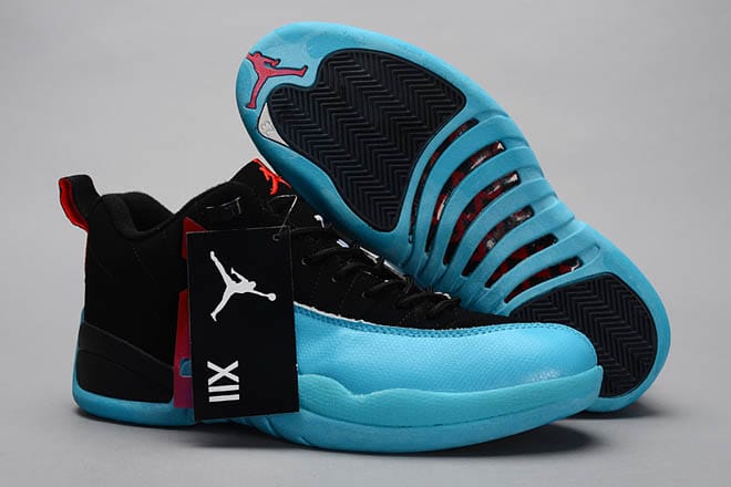 Nike Jordan Retro XII (12) Sneakers Gamma Blue/Black Color - Low