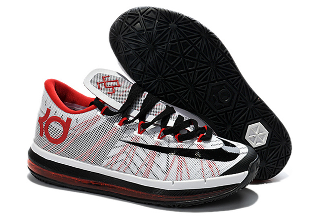 New Release Nike KD 6 Elite White/Black-Varsity Red Men Size Training Shoes