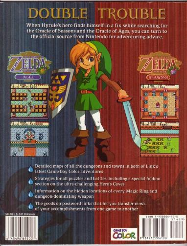 Official Nintendo Power The Legend of Zelda: Oracle of Seasons/Ages Official Players Guide