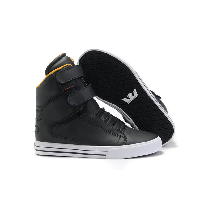 Women Supras TK Society Patent Leather Sneakers ( Black/Anthracite/Orange) Women Supras TK Society Patent Leather Sneakers ( Black/Anthracite/Orange)
