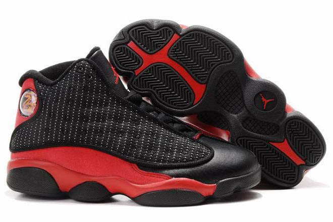 Cheap Sale Nike Kids Black/Red Sneakers - Air Jordan 13 