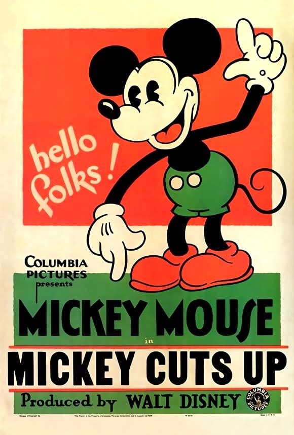 Mickey Cuts Up