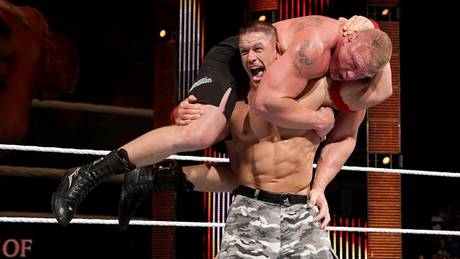 Picture of John Cena vs. Brock Lesnar (WWE, Night of ...