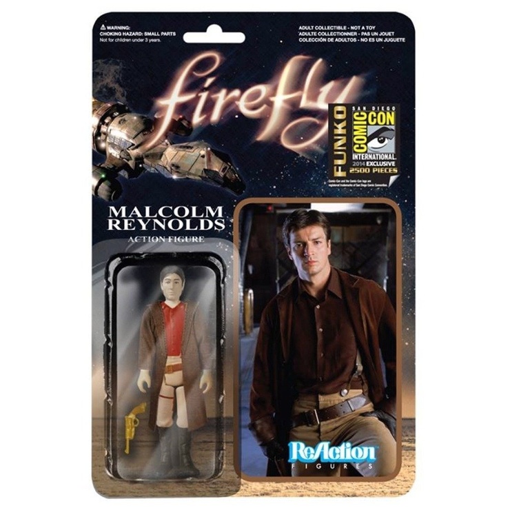 Firefly ReAction Figure: Browncoat Malcolm Reynolds SDCC 2014 Exclusive
