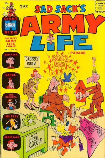 Sad Sack's Army Life Parade Sad Sack's Army Life Parade